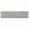 Tiles R Us Carrara Marble Polished 5/8x12 Bullnose Pencil Liner, 1 Ln. Ft. -Fine Crafts & Imports Shop 0a51dba8047e4b99 2189 w800 h800 b1 p0
