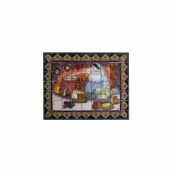 Fine Crafts & Imports Tortilla Maker. Clay Talavera Tile Mural