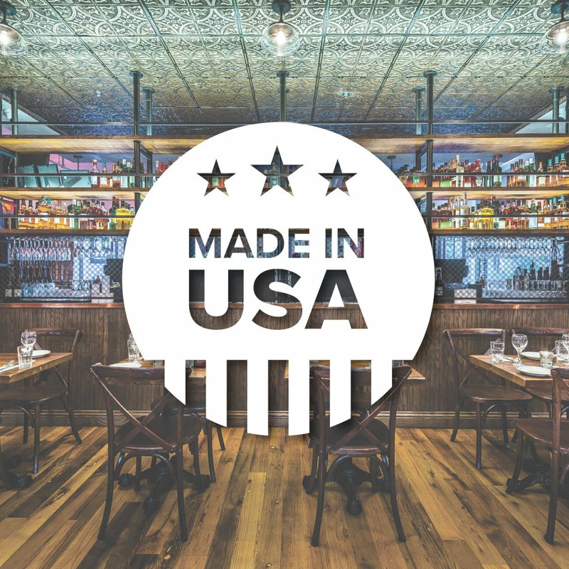 American Tin Ceilings Tin Ceiling 5-Pack Kit, 2' X 2', Brushed Satin Nickel Pattern #21 5 American Tin Ceilings Tin Ceiling 5-Pack Kit, 2' X 2', Brushed Satin Nickel Pattern #21 - Image 3