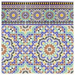 Merola Tile Sevillano Ceramic Wall Border Tile, White -Fine Crafts & Imports Shop 2ab1733d02cc8c54 8604 w800 h800 b1 p0
