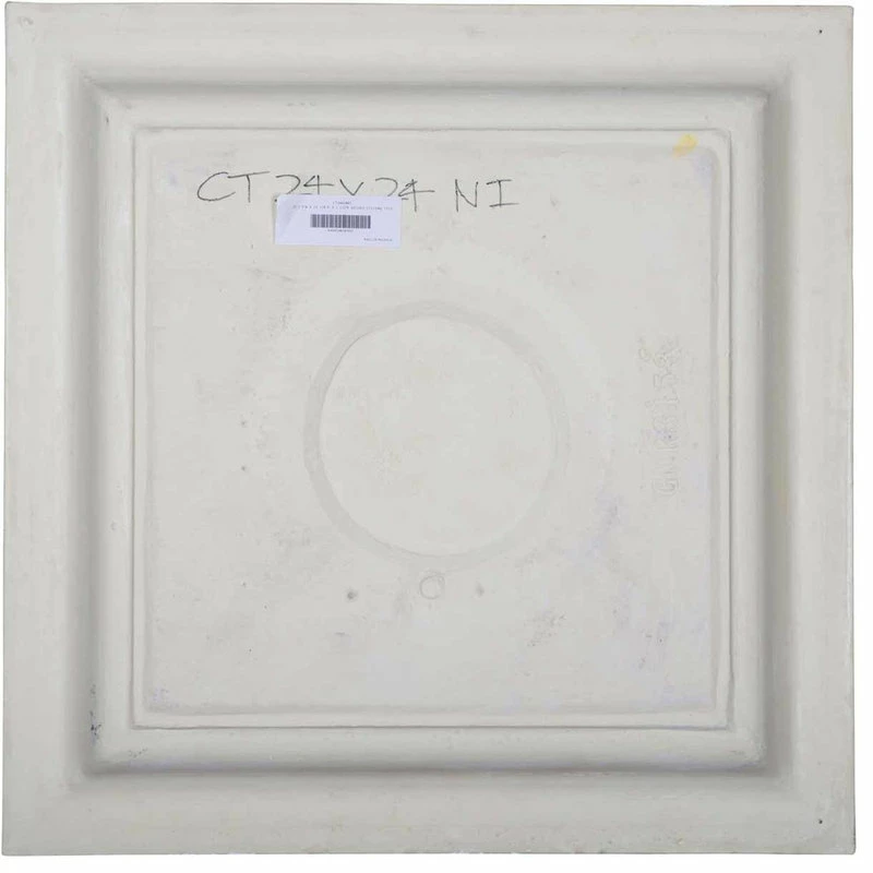 Ekena Millwork 23 7/8"W X 23 7/8"H X 2 1/2"P Nicole Ceiling Tile 7 Ekena Millwork 23 7/8"W X 23 7/8"H X 2 1/2"P Nicole Ceiling Tile - Image 5