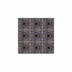 Fine Crafts & Imports 4.2x4.2 9 Pcs Full Moroccan Talavera Mexican Tile -Fine Crafts & Imports Shop 6041dbbd069ec7ef 1776 w800 h800 b0 p0