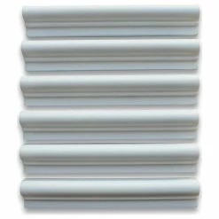 Stone Center Online White Thassos Marble Chair Rail Bullnose Trim Molding 2x12 Polished, 1 Piece -Fine Crafts & Imports Shop 66312c460f36b48e 2295 w800 h800 b1 p0