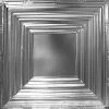 American Tin Ceilings Tin Ceiling 5-Pack Kit, 2' X 2', Brushed Satin Nickel Pattern #15 -Fine Crafts & Imports Shop 751180a70077222c 4923 w800 h800 b0 p0