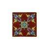 Fine Crafts & Imports 4.2x4.2 9 Pcs Terracotta Oasis Talavera Mexican Tile -Fine Crafts & Imports Shop 782162f1069ec738 1772 w800 h800 b1 p0