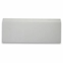 Stone Center Online White Thassos Marble Baseboard Trim Molding 5x12 Honed, 1 Piece