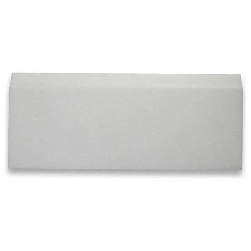 Stone Center Online White Thassos Marble Baseboard Trim Molding 5x12 Honed, 1 Piece 3 Stone Center Online White Thassos Marble Baseboard Trim Molding 5x12 Honed, 1 Piece