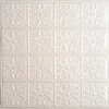 American Tin Ceilings Tin Backsplash 5-Pack Kit, 2' X 2', Creamy White Satin Pattern #27 -Fine Crafts & Imports Shop 8c11aa510079af87 0785 w800 h800 b0 p0