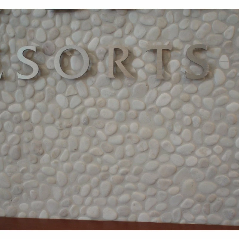 Pebble Tile Mosaics Natural Ivory Pebble Tile 5 Pebble Tile Mosaics Natural Ivory Pebble Tile - Image 3