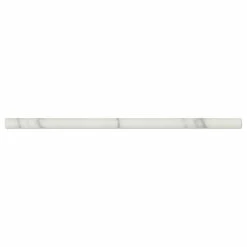 Oracle Tile And Stone Calacatta Gold Italian Calcutta Marble Polished Pencil Liner, 0.5"x 12"