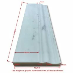 Stone Center Online Carrara Marble Baseboard Venato Carrera Crown Molding Polished 4x12, 1 Piece -Fine Crafts & Imports Shop baa12d25000f890a 2256 w800 h800 b1 p0