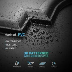 Art3d LLC Art3d Decorative Drop-in Ceiling Tiles 24x24, Pack Of 12, Black -Fine Crafts & Imports Shop bc315cc702f35ef9 2879 w800 h800 b0 p0