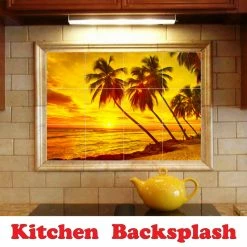 Picture-Tiles Beach Ceramic Tile Wall Mural HZ500060-55S. 21.25" X 21.25" 15 Picture-Tiles Beach Ceramic Tile Wall Mural HZ500060-55S. 21.25" X 21.25" -Fine Crafts & Imports Shop e5318a14014ba6c5 3170 w800 h800 b0 p0