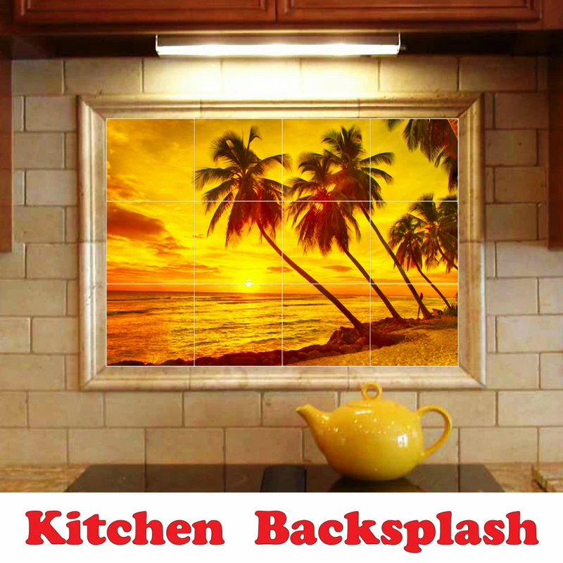 Picture-Tiles Beach Ceramic Tile Wall Mural HZ500060-55S. 21.25" X 21.25" 7 Picture-Tiles Beach Ceramic Tile Wall Mural HZ500060-55S. 21.25" X 21.25" - Image 5