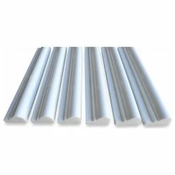 Stone Center Online White Thassos Marble Chair Rail Bullnose Trim Molding 2x12 Polished, 1 Piece -Fine Crafts & Imports Shop eb31c5eb0f36b48c 2295 w800 h800 b1 p0