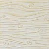 Euro-Deco 19.6"x19.6" Styrofoam Glue Up Ceiling Tiles R102 White Satin Washed Gold -Fine Crafts & Imports Shop home design 104