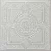 Euro-Deco 19.6"x19.6" Styrofoam Glue Up Ceiling Tiles R30 Platinum -Fine Crafts & Imports Shop home design 109