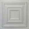Euro-Deco 19.6"x19.6" Styrofoam Glue Up Ceiling Tiles R33, Silver -Fine Crafts & Imports Shop home design 110