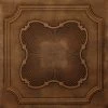 Euro-Deco 19.6"x19.6" Styrofoam Glue Up Ceiling Tiles R37, Antique Bronze -Fine Crafts & Imports Shop home design 114
