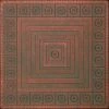 Euro-Deco 19.6"x19.6" Styrofoam Glue Up Ceiling Tiles R44, Copper Patina -Fine Crafts & Imports Shop home design 116