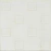 Euro-Deco 19.6"x19.6" Styrofoam Glue Up Ceiling Tiles R4 White Satin Washed Gold