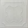 Euro-Deco 19.6"x19.6" Styrofoam Glue Up Ceiling Tiles R37 Platinum -Fine Crafts & Imports Shop home design 136
