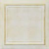 Euro-Deco 19.6"x19.6" Styrofoam Glue Up Ceiling Tiles R24 White Satin Washed Gold -Fine Crafts & Imports Shop home design 149