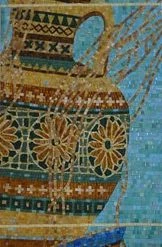 Mozaico Ancient Water Pots Mosaic Design