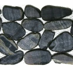 Faber Cnk Stone Sliced Tiger Pebble Tile Border