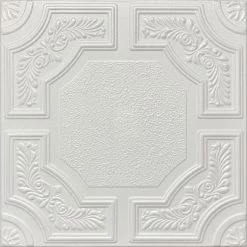 Euro-Deco Home Decor, Ceiling Tiles, Glue Up, Foam,20"x20", R28, 8pcs Bundle