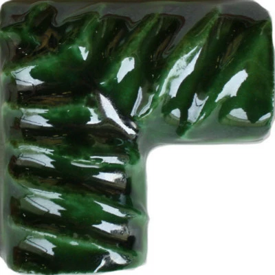 Fine Crafts & Imports 5 Pcs Green Talavera Clay Rope Corner 3 Fine Crafts & Imports 5 Pcs Green Talavera Clay Rope Corner