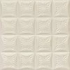 Euro-Deco 19.6"x19.6" Styrofoam Glue Up Ceiling Tiles R40, White Champagne -Fine Crafts & Imports Shop home design 30