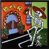 Fine Crafts & Imports 6"x6" Happy Hour Day Of The Dead Clay Tile 1 Fine Crafts & Imports 6"x6" Happy Hour Day Of The Dead Clay Tile -Fine Crafts & Imports Shop home design 44