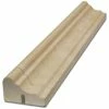 Tilesbay Polished Cream Marfil Chair Rail Marble Tile, Single Piece -Fine Crafts & Imports Shop home design 45