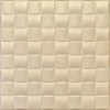 Euro-Deco 19.6"x19.6" Styrofoam Glue Up Ceiling Tiles R35, White Champagne -Fine Crafts & Imports Shop home design 48