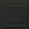 Euro-Deco 19.6"x19.6" Styrofoam Glue Up Ceiling Tiles R33, Black -Fine Crafts & Imports Shop home design 49