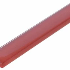 Unique Design Solutions, LLC 1"x12" Crystal Glass Liner, Set Of 10, Cardinal