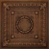 Euro-Deco 19.6"x19.6" Styrofoam Glue Up Ceiling Tiles R47, Antique Bronze -Fine Crafts & Imports Shop home design 64