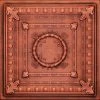 Euro-Deco 19.6"x19.6" Styrofoam Glue Up Ceiling Tiles R47, Antique Copper -Fine Crafts & Imports Shop home design 69