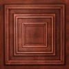 Euro-Deco 19.6"x19.6" Styrofoam Glue Up Ceiling Tiles R33, Antique Copper