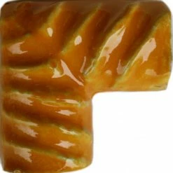 Fine Crafts & Imports 5 Pcs Yellow Talavera Clay Rope Corner