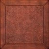 Euro-Deco 19.6"x19.6" Styrofoam Glue Up Ceiling Tiles R27, Antique Style Copper
